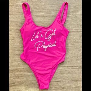 Let’s Get Physical Bathing Suit